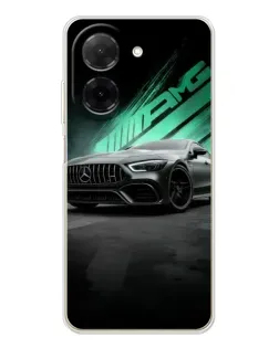 Чехол для Xiaomi Redmi A5 (EU) с картинкой «Темный Mercedes AMG»