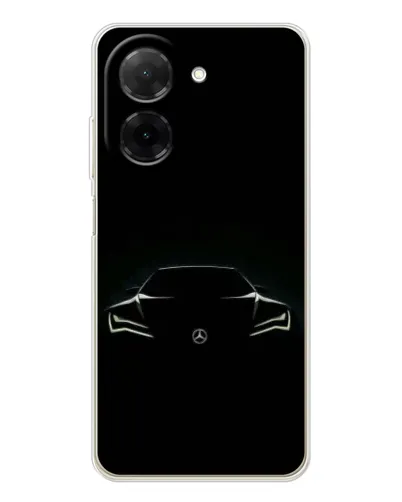 Чехол для Xiaomi Redmi A5 (EU) с картинкой «Mercedes — силуэт авто» Чехол для Xiaomi Redmi A5 (EU) с картинкой «Mercedes — силуэт авто»