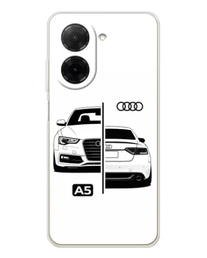 Чехол для Xiaomi Redmi A5 (EU) с картинкой «Audi — контрастный дизайн»