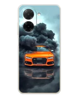 Чехол для Xiaomi Redmi A5 (EU) с картинкой «Audi в облаках дыма»