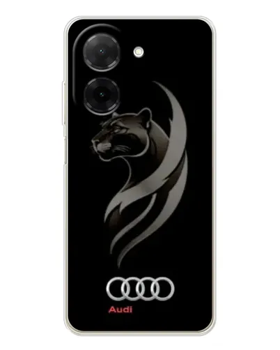 Чехол для Xiaomi Redmi A5 (EU) с картинкой «Графика — пантера и Audi»