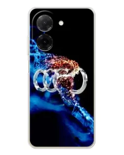 Чехол для Xiaomi Redmi A5 (EU) с картинкой «Энергия лого Audi»