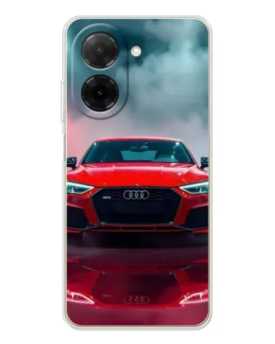 Чехол для Xiaomi Redmi A5 (EU) с картинкой «Audi RS — красный стиль»