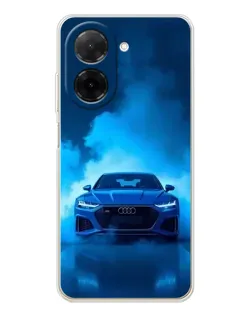 Чехол для Xiaomi Redmi A5 (EU) с картинкой «Audi — голубая энергия»
