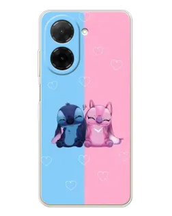 Чехол для Xiaomi Redmi A5 (EU) с картинкой «Stitch и Angel Love»