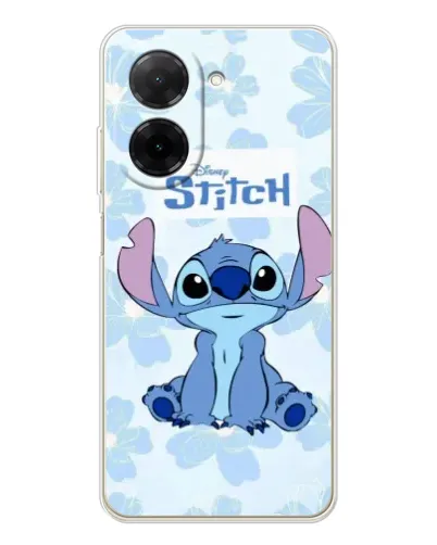 Чехол для Xiaomi Redmi A5 (EU) с картинкой «Stitch среди цветов»