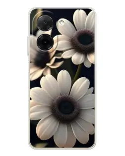 Чехол для Xiaomi Redmi A5 (EU) с картинкой «Белые маргаритки макро»