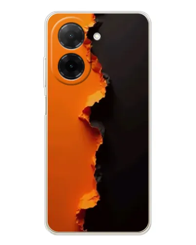 Чехол для Xiaomi Redmi A5 (EU) с картинкой «Оранжевый разлом»