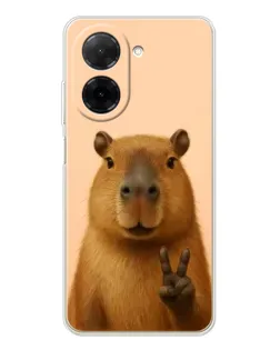 Чехол для Xiaomi Redmi A5 (EU) с картинкой «Капибара виктория»