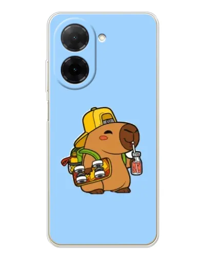 Чехол для Xiaomi Redmi A5 (EU) с картинкой «Капибара на скейте»
