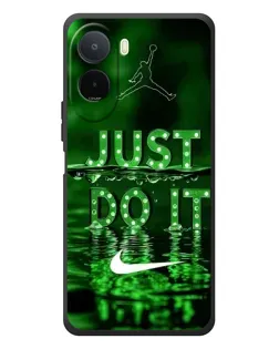Чехол для Xiaomi Redmi A7 Pro с картинкой «Зеленый неоновый Nike»