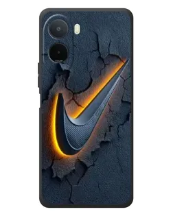 Чехол для Xiaomi Redmi A7 Pro с картинкой «Объемный логотип Найк»