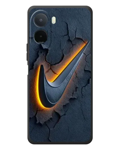 Чехол для Xiaomi Redmi A7 Pro с картинкой «Объемный логотип Найк»