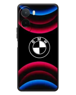 Чохол для Xiaomi Redmi A7 Pro з картинкою «Логотип BMW та неонові дуги»