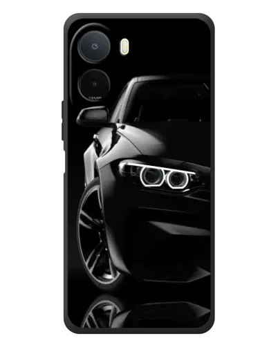 Чехол для Xiaomi Redmi A7 Pro с картинкой «Черная BMW — профиль» Чехол для Xiaomi Redmi A7 Pro с картинкой «Черная BMW — профиль»