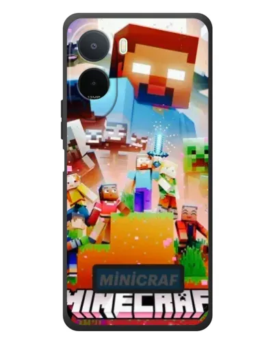 Чехол для Xiaomi Redmi A7 Pro с картинкой «Minecraft герои игры»
