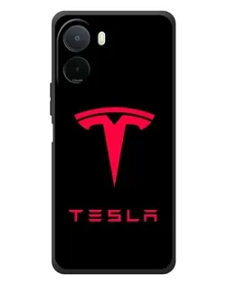 Чехол для Xiaomi Redmi A7 Pro с картинкой «Tesla Red Logo»