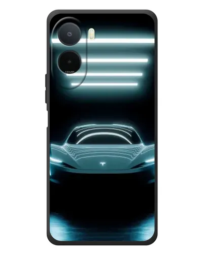 Чехол для Xiaomi Redmi A7 Pro с картинкой «Tesla в неоне» Чехол для Xiaomi Redmi A7 Pro с картинкой «Tesla в неоне»