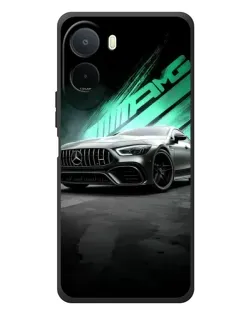 Чехол для Xiaomi Redmi A7 Pro с картинкой «Темный Mercedes AMG»