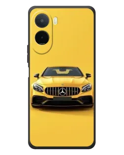 Чехол для Xiaomi Redmi A7 Pro с картинкой «Желтый Mercedes GT»