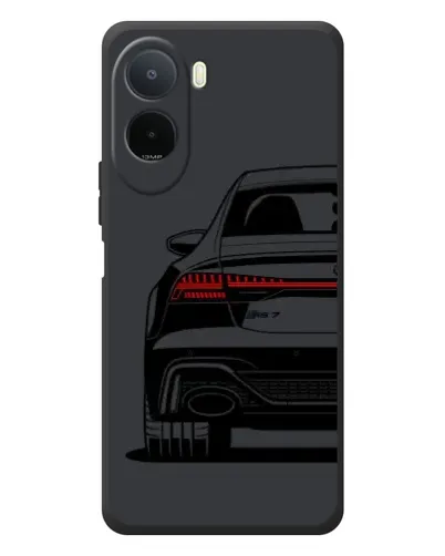 Чехол для Xiaomi Redmi A7 Pro с картинкой «Задняя часть Audi — арт»