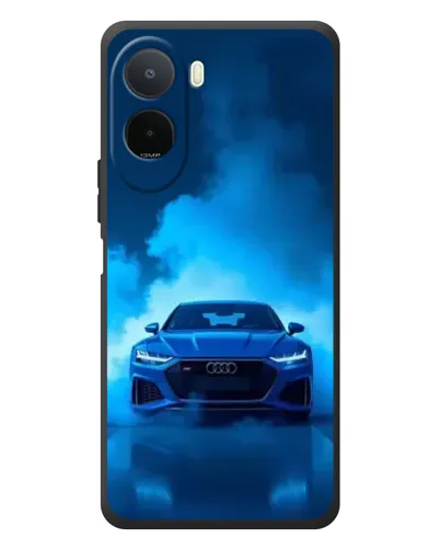 Чехол для Xiaomi Redmi A7 Pro с картинкой «Audi — голубая энергия»