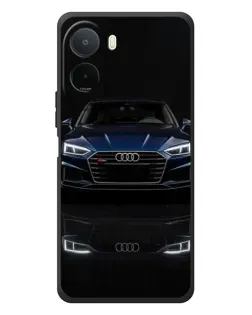 Чехол для Xiaomi Redmi A7 Pro с картинкой «Audi — ночное отражение»
