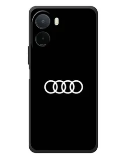 Чехол для Xiaomi Redmi A7 Pro с картинкой «Audi White Logo»