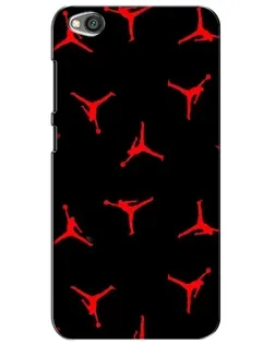 Чехол для Xiaomi Redmi Go с картинкой «Jordan Red Pattern»