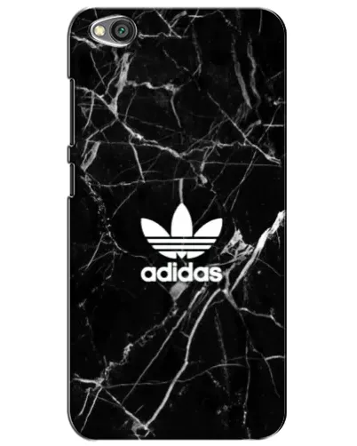 Чехол для Xiaomi Redmi Go с картинкой «Белый мрамор Adidas»