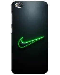 Чехол для Xiaomi Redmi Go с картинкой «Неоновый контур Nike» Чехол для Xiaomi Redmi Go с картинкой «Неоновый контур Nike»
