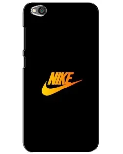 Чехол для Xiaomi Redmi Go с картинкой «Золотой логотип Nike»