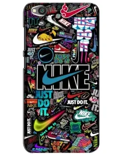 Чехол для Xiaomi Redmi Go с картинкой «Яркий коллаж Nike»