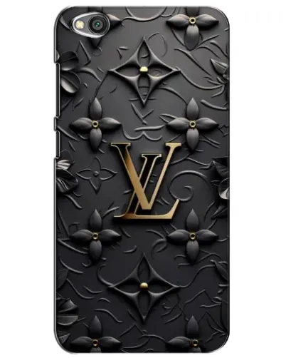 Чехол для Xiaomi Redmi Go с картинкой «Кожаная текстура LV»