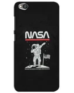 Чехол для Xiaomi Redmi Go с картинкой «NASA — шагаем по Луне» Чехол для Xiaomi Redmi Go с картинкой «NASA — шагаем по Луне»