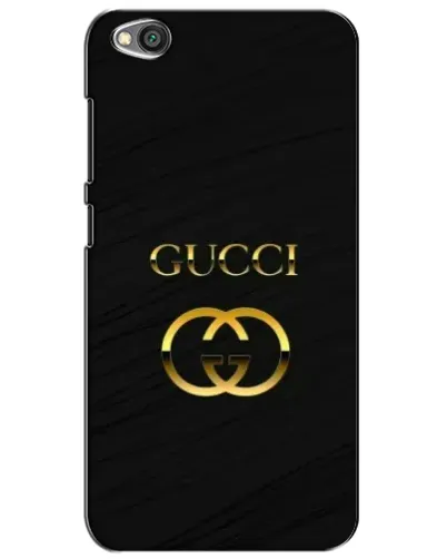 Чехол для Xiaomi Redmi Go с картинкой «Золотой логотип Gucci»