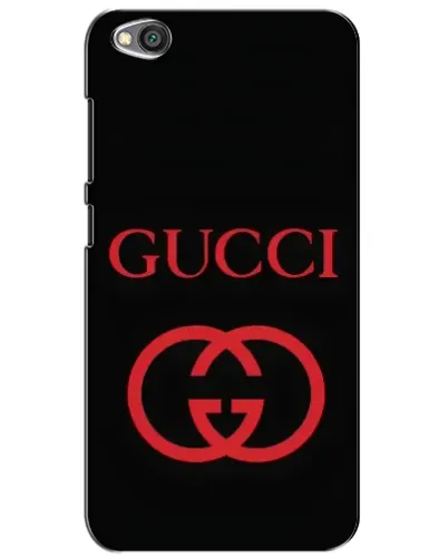 Чехол для Xiaomi Redmi Go с картинкой «Gucci — красный логотип»