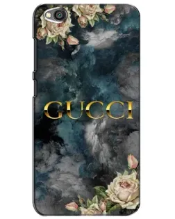 Чехол для Xiaomi Redmi Go с картинкой «Абстрактные цветы Gucci»
