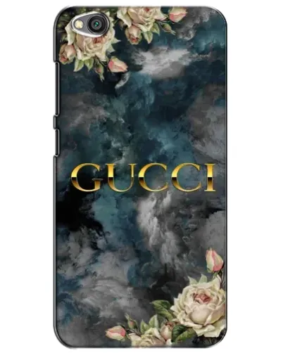 Чехол для Xiaomi Redmi Go с картинкой «Абстрактные цветы Gucci»