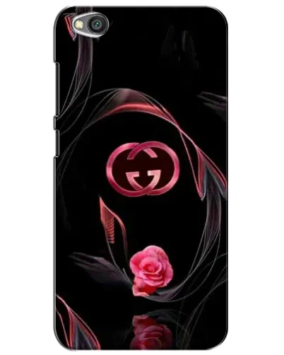 Чехол для Xiaomi Redmi Go с картинкой «Gucci — неоновая роза»