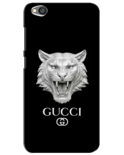 Чехол для Xiaomi Redmi Go с картинкой «Gucci — серебряный лев» Чехол для Xiaomi Redmi Go с картинкой «Gucci — серебряный лев»