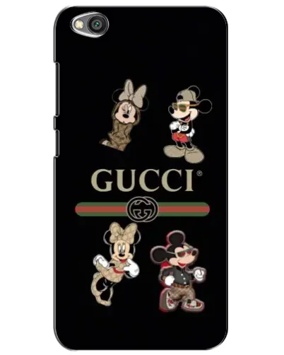 Чехол для Xiaomi Redmi Go с картинкой «Gucci — герои Disney и монограмма» Чехол для Xiaomi Redmi Go с картинкой «Gucci — герои Disney и монограмма»