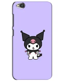 Чехол для Xiaomi Redmi Go с картинкой «Kuromi — нежный фиолетовый»