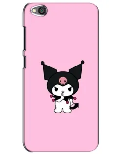 Чехол для Xiaomi Redmi Go с картинкой «Kuromi — розовая нежность»