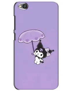 Чехол для Xiaomi Redmi Go с картинкой «Kuromi с зонтиком»