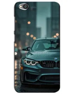 Чехол для Xiaomi Redmi Go с картинкой «BMW в огнях города»