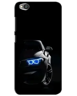 Чехол для Xiaomi Redmi Go с картинкой «BMW — ночной взгляд»