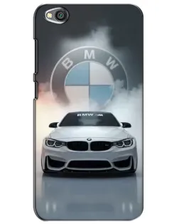 Чехол для Xiaomi Redmi Go с картинкой «BMW в белом дыму»