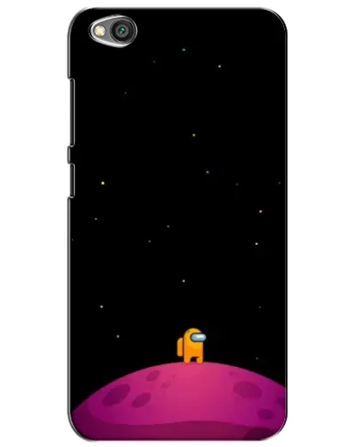 Чехол для Xiaomi Redmi Go с картинкой «Одинокий герой на планете»