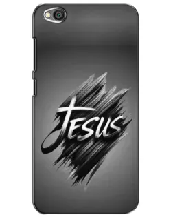 Чехол для Xiaomi Redmi Go с картинкой «Надпись Jesus Graffiti»